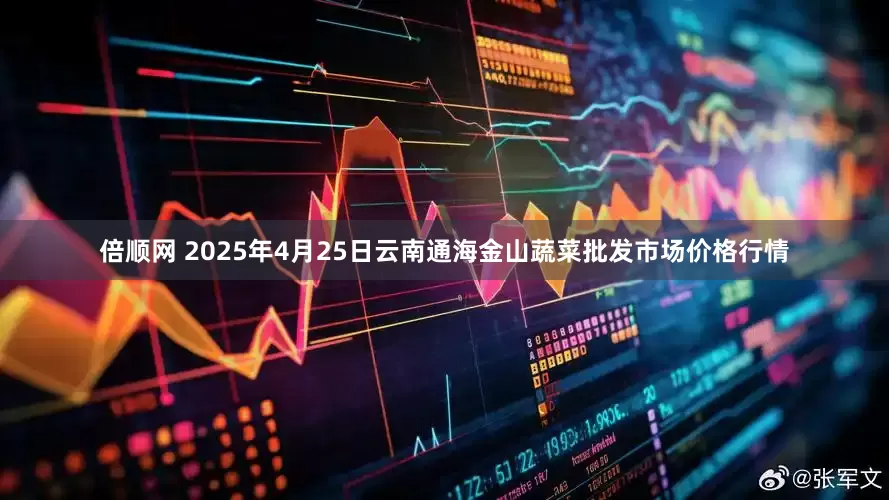 倍顺网 2025年4月25日云南通海金山蔬菜批发市场价格行情